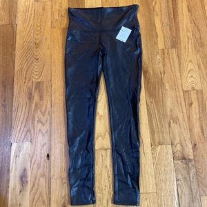 Spanx Faux Leather Leggings! NWT